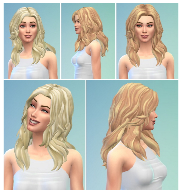 Sims 4 Easy Going Hair at Birksches Sims Blog