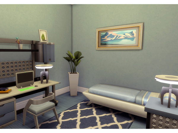 Sims 4 Trilium contemporary home by Degera at TSR