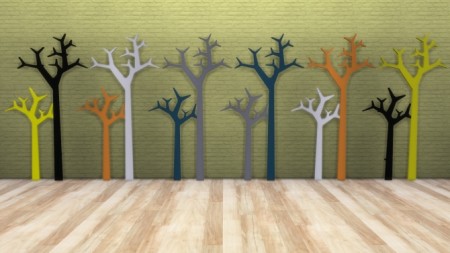 Tree Wall coat hanger (Pay) at Meinkatz Creations