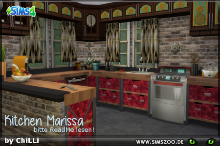 Marissa Kitchen by ChiLLi at Blacky’s Sims Zoo