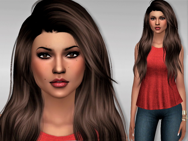 Sims 4 Lisa Pereira by Margeh75 at Sims Addictions