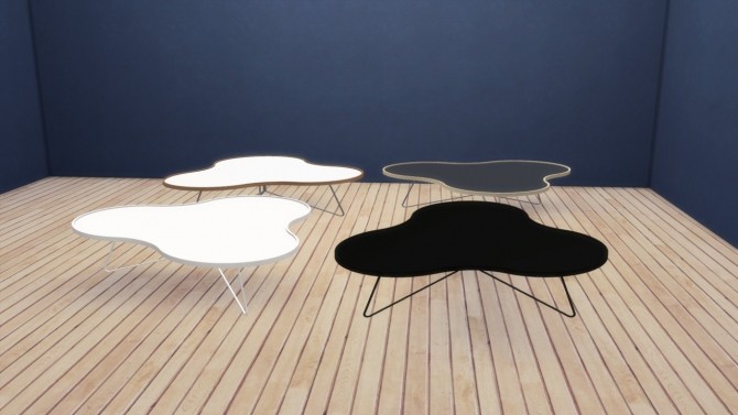 Sims 4 Manga Easy Chair (Free) + Flower Coffee Table (Pay) at Meinkatz Creations