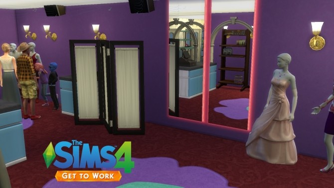 Sims 4 Sims 1 to 4 Landgraab Mall by Sortyero29 at Mod The Sims