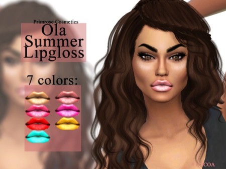 OLA Summer Lipglosses by PrimroseSmith at TSR