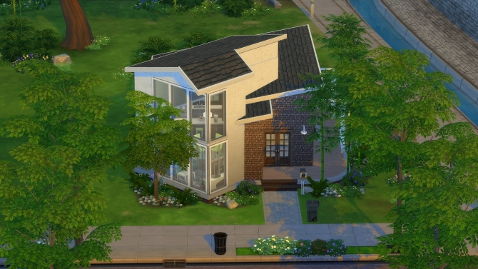 Anglo-Fusion Abode 1 Bed, 1 Bath by TheSimKid at Mod The Sims » Sims 4 ...