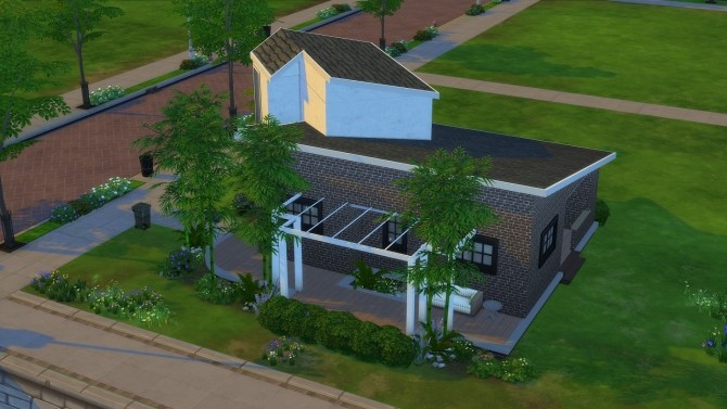 Sims 4 Anglo Fusion Abode 1 Bed, 1 Bath by TheSimKid at Mod The Sims