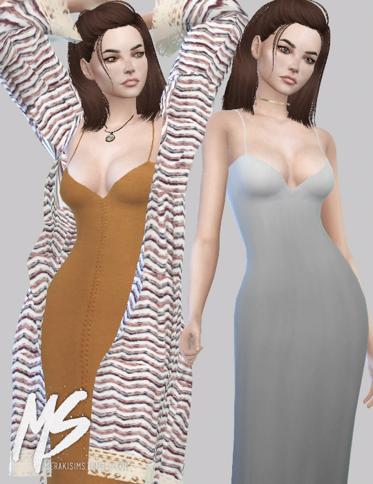 Sims 4 Dress at Merakisims