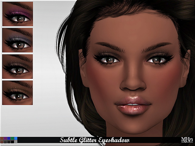 Sims 4 Glitter Eyeshadow by Margeh75 at Sims Addictions