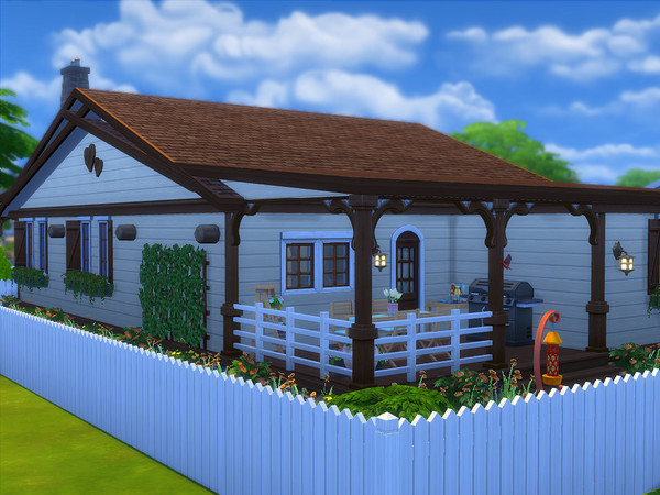 Sims 4 Hickory Lane house by sharon337 at TSR