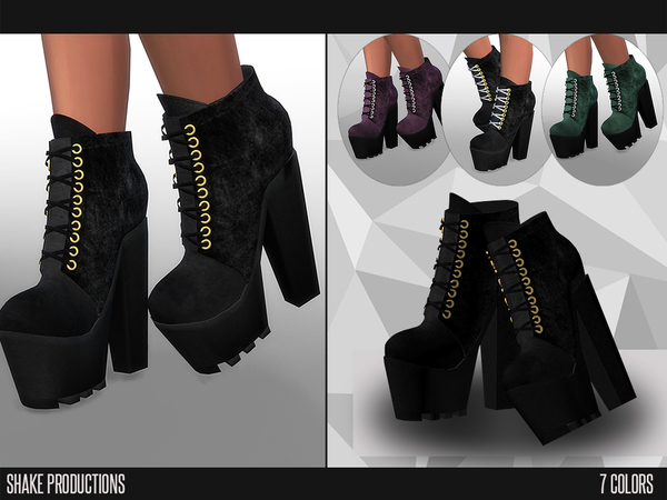54 Boots by Shake Productions at TSR » Sims 4 Updates