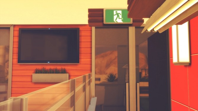 Sims 4 Understandable Exit Sign at RomerJon17 Productions