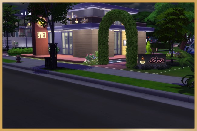 Sims 4 Experimental Restaurant by Schnattchen at Blacky’s Sims Zoo