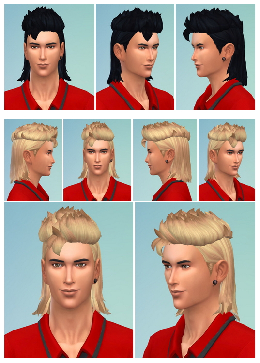 Sims 4 DuranDuran Hair at Birksches Sims Blog