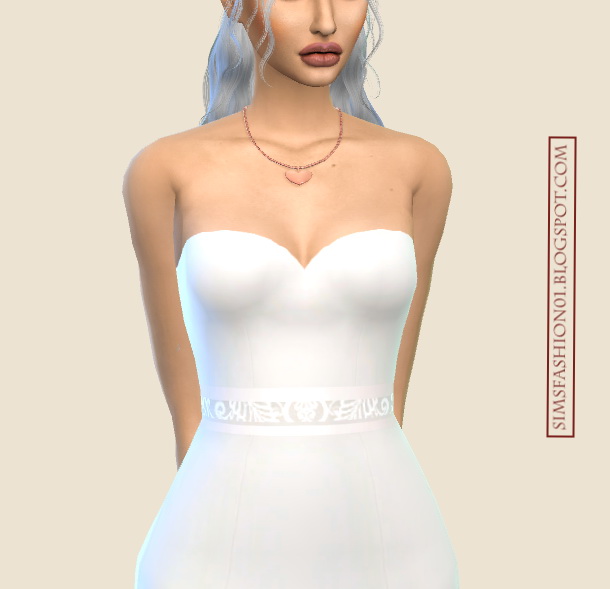 Sims 4 Lace Wedding Dresses at Sims Fashion01