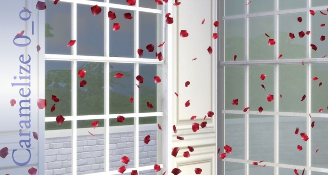 Sims 4 Dead Leaves and Red Rose Petals at Caramelize