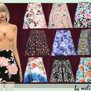 RED DRESS COLLECTION at Leeloo » Sims 4 Updates