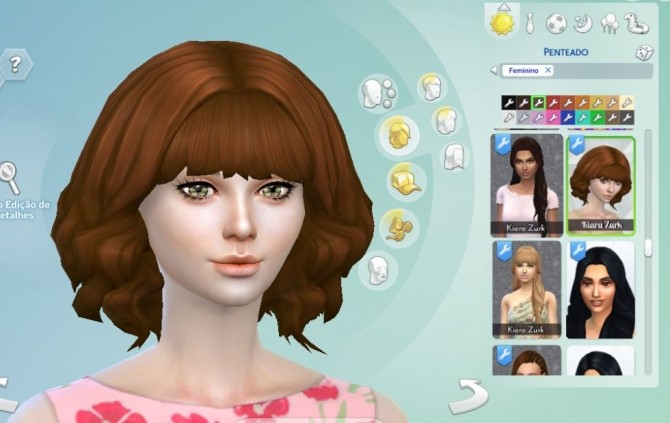 Sims 4 Aurora Hair by Kiara Zurk at My Stuff