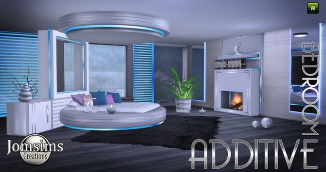 Sims 4 Additive bedroom at Jomsims Creations