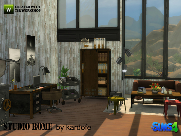 Sims 4 Studio Rome by kardofe at TSR