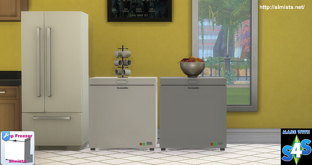 Sims 4 Deep Freezer Deco only at Simista