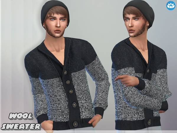 Sims 4 Wool Sweater by Puresim at TSR