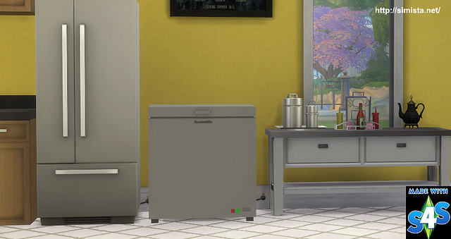 Sims 4 Deep Freezer Deco only at Simista