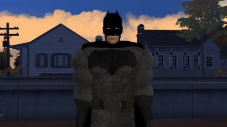 Batman v Superman Batfleck Costume by G1G2 at SimsWorkshop