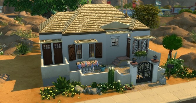 Sims 4 Almeria house at Studio Sims Creation