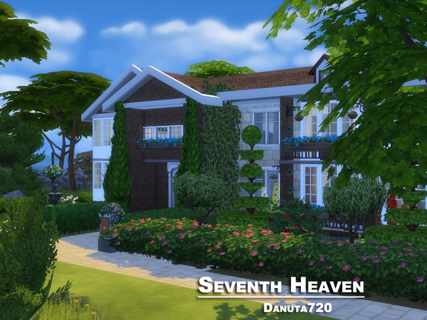 Sims 4 Seventh Heaven house by Danuta720 at TSR
