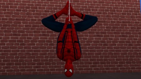 Spider-Man Civil War Costume by G1G2 at SimsWorkshop