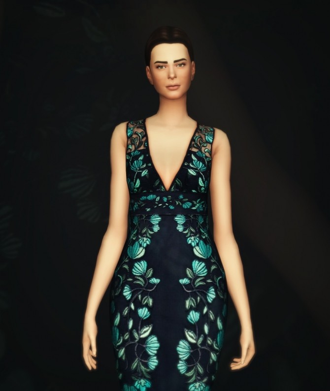Sims 4 Tulle dress at Rusty Nail