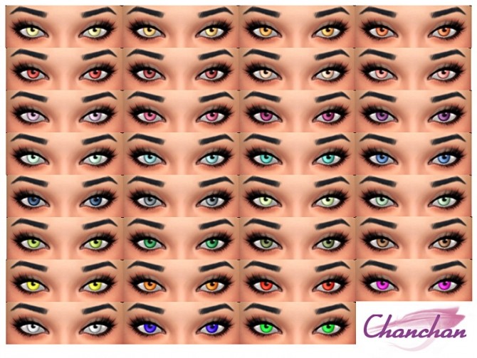 Sims 4 Dae eyes by Chanchan24 at Sims Artists