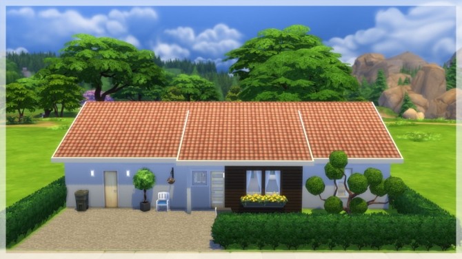 Sims 4 Ark 140 house by Indra at SimsWorkshop