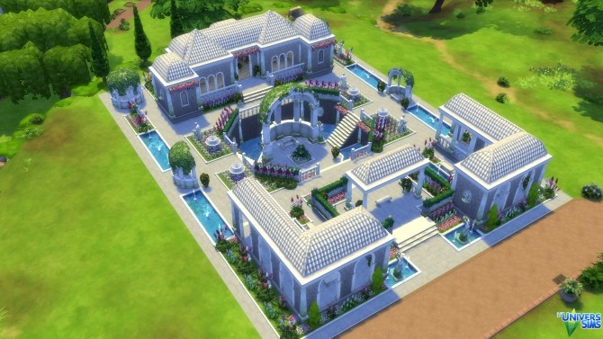 Sims 4 Romantic gardens by thesims4house at L’UniverSims