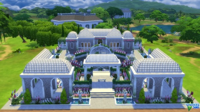Sims 4 Romantic gardens by thesims4house at L’UniverSims