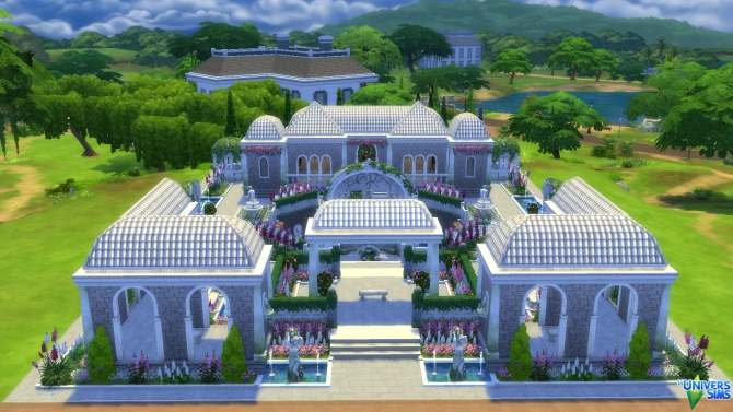 Romantic gardens by thesims4house at L’UniverSims » Sims 4 Updates