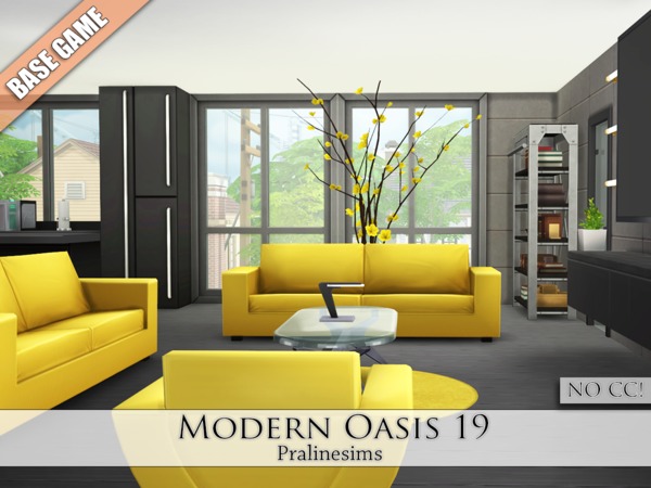Sims 4 Modern Oasis 19 by Pralinesims at TSR