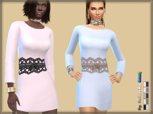 Sims 4 Candy Dress at Bukovka