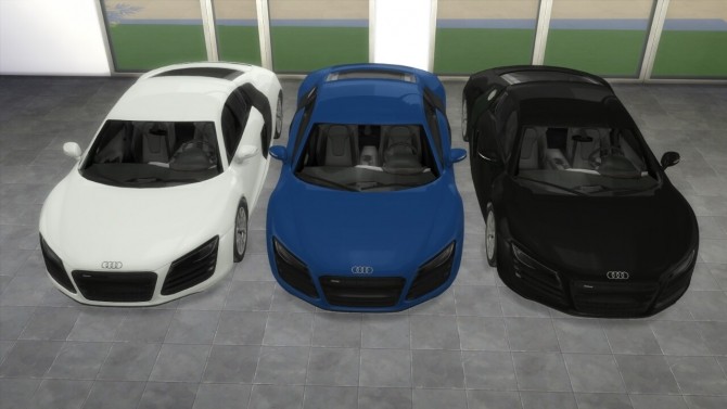 Sims 4 Audi R8 V10 at LorySims