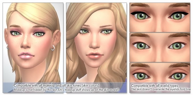 Sims 4 Skin Overlay (Non default skins) at Kijiko. 