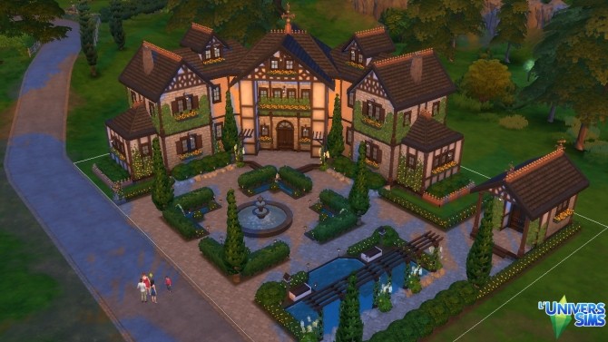 Sims 4 Manor windenburg by thesims4house at L’UniverSims