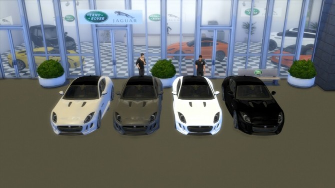 Sims 4 Jaguar F Type R Coupe at LorySims
