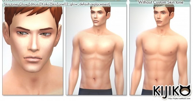 Sims 4 Skin Overlay (Non default skins) at Kijiko