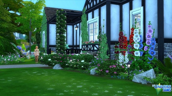Sims 4 Oak Cottage by Lyrasae93 at L’UniverSims