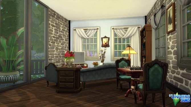 Sims 4 Oak Cottage by Lyrasae93 at L’UniverSims