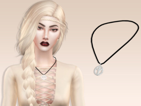 Pacifist Necklace at MariaMaria