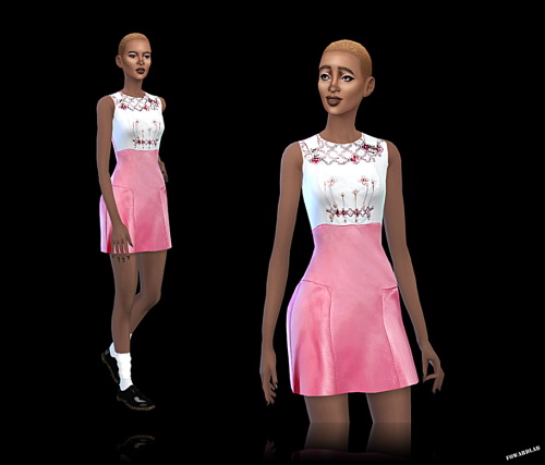 Sims 4 Coat and dresses at FO/WARDLAB