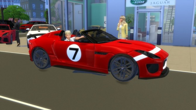 Sims 4 Jaguar Project 7 at LorySims