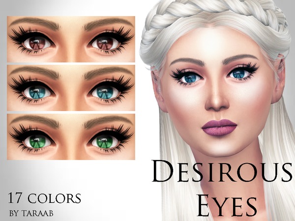 Sims 4 Desirous Eyes by taraab at TSR