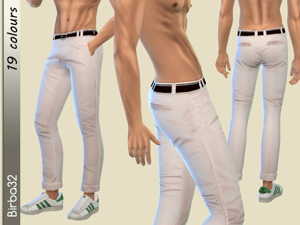 Sims 4 Man Colorful pants by Birba32 at TSR